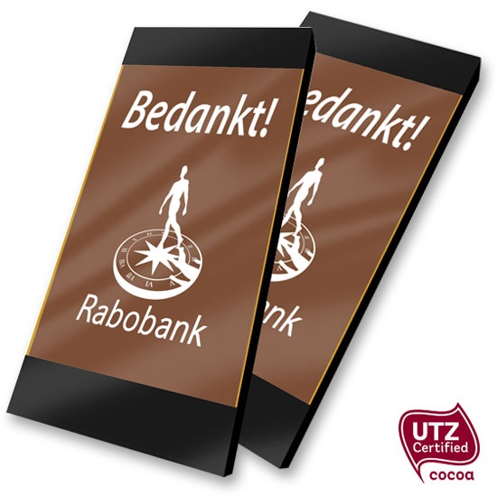 Chocolate card / tablet | Eco gift